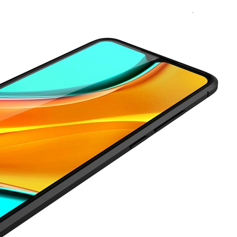 Θήκη Xiaomi Redmi 9C Δερμάτινο Εφέ Litchi Διπλής Γραμμής