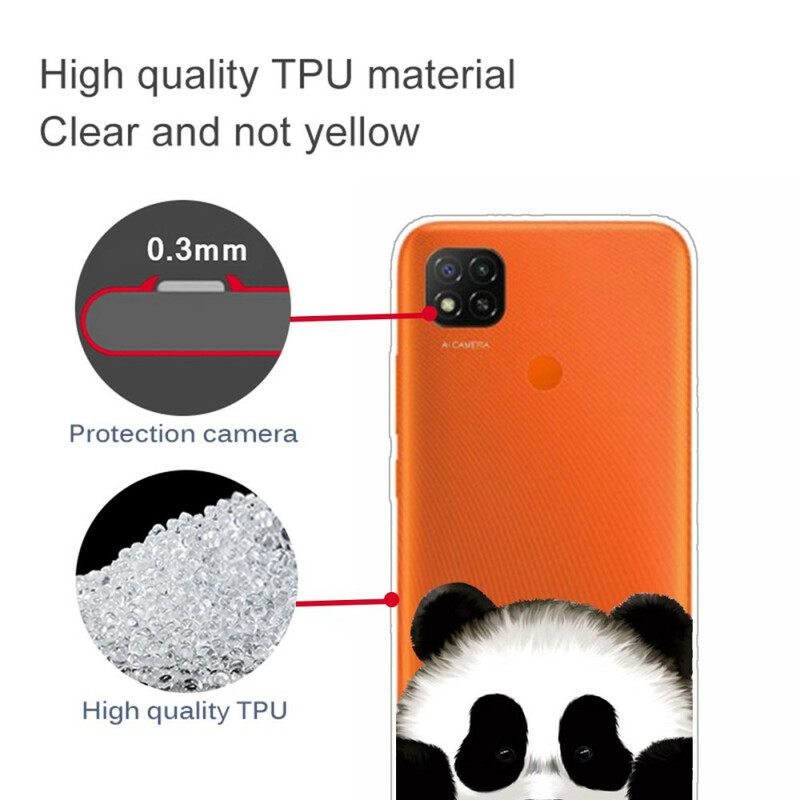 Θήκη Xiaomi Redmi 9C Διαφανές Panda