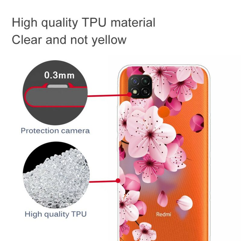 Θήκη Xiaomi Redmi 9C Floral Premium