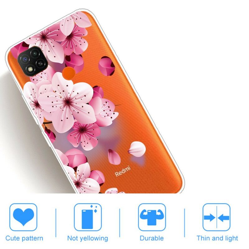 Θήκη Xiaomi Redmi 9C Floral Premium