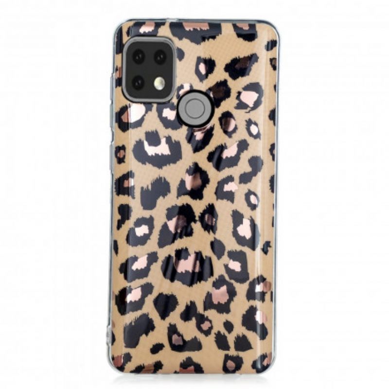 Θήκη Xiaomi Redmi 9C Μάρμαρο Leopard Style