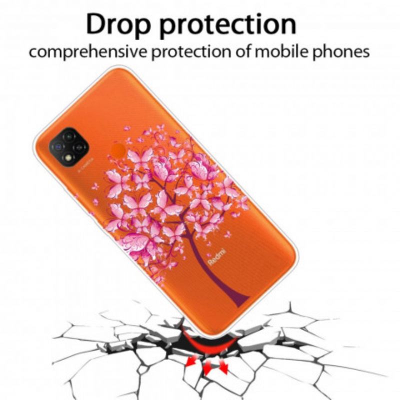 Θήκη Xiaomi Redmi 9C Pink Tree Top