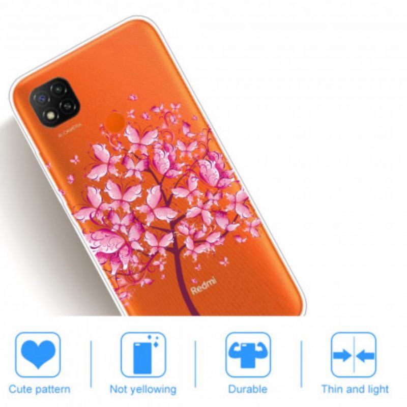 Θήκη Xiaomi Redmi 9C Pink Tree Top