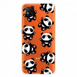 Θήκη Xiaomi Redmi 9C Top Pandas Fun