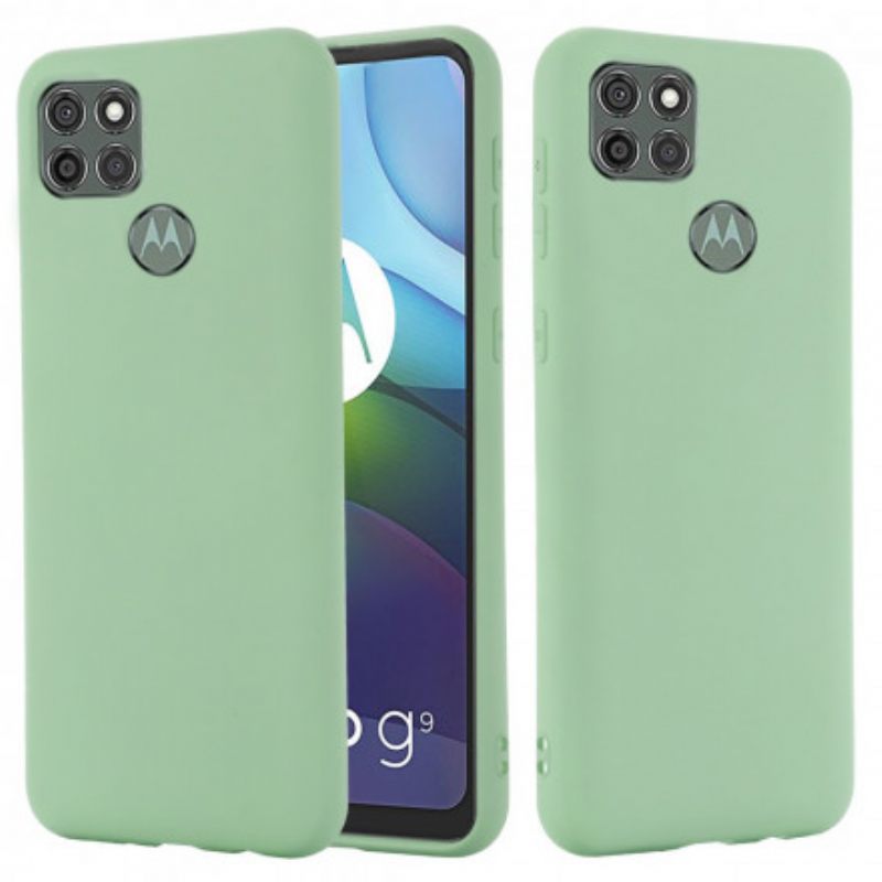 Θήκη Moto G9 Power Υγρή Σιλικόνη Με Κορδόνι