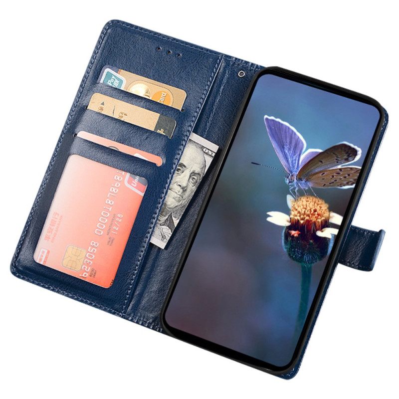 Δερματινη Θηκη Realme 12 Pro / 12 Pro Plus Faux Leather Idewei