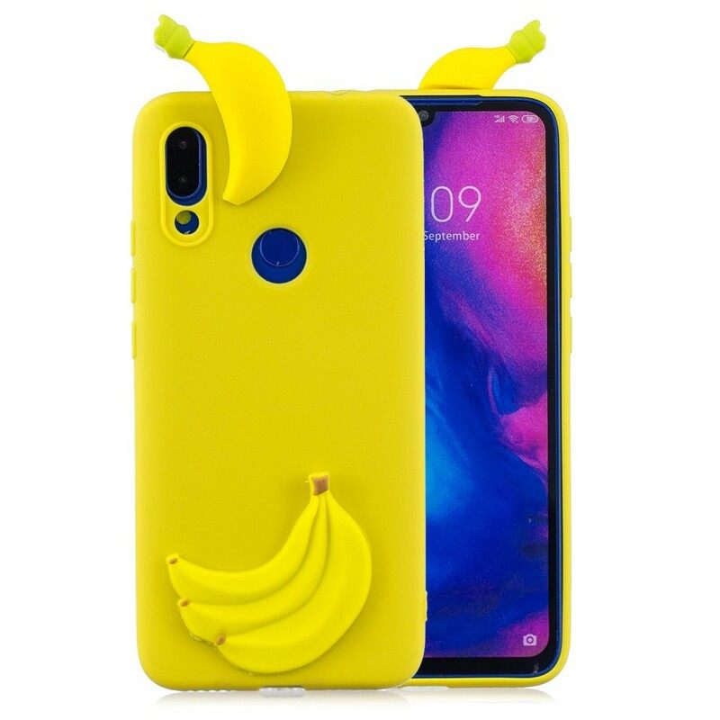 θηκη κινητου Xiaomi Redmi Note 7 3d Μπανάνα