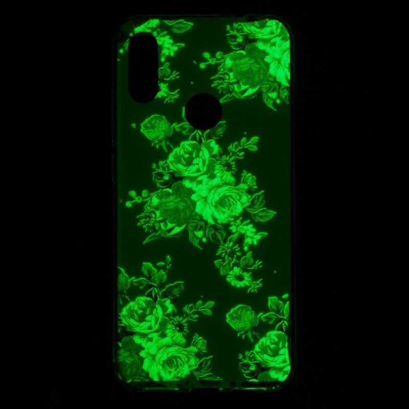 θηκη κινητου Xiaomi Redmi Note 7 Fluorescent Liberty Flowers