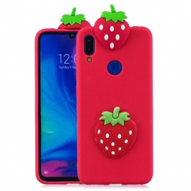 Θήκη Xiaomi Redmi Note 7 3d Φράουλα