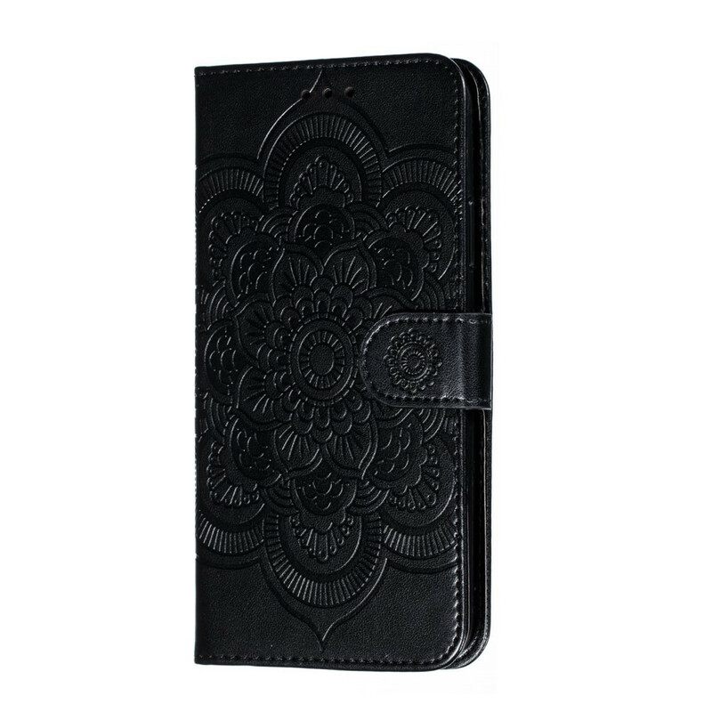 δερματινη θηκη iPhone 11 Pro Max με κορδονι Μάνταλα Full Strap