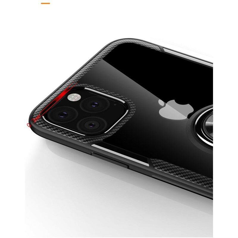 Θήκη iPhone 11 Pro Max Ring-support Metal Effect Edges