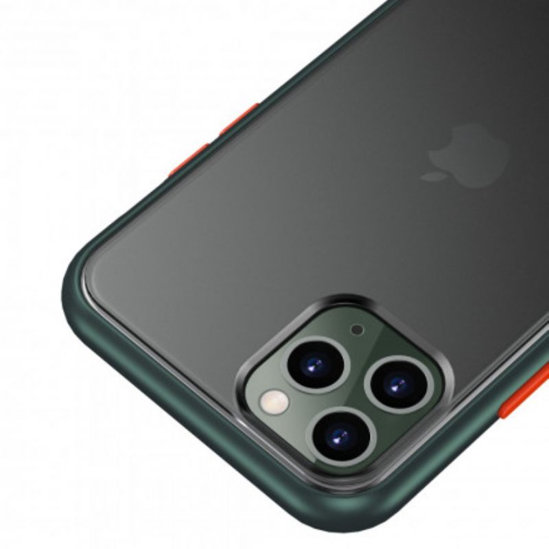 Θήκη iPhone 11 Pro Max Υβριδικά Έγχρωμα Κουμπιά