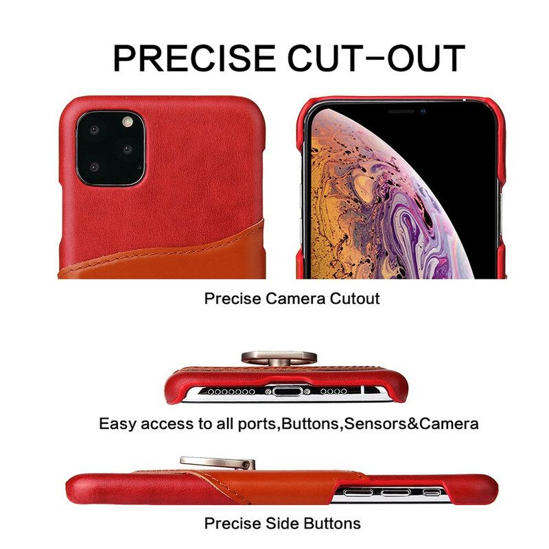 θηκη κινητου iPhone 11 Pro Max Κάτοχος Κάρτας Και Δαχτυλιδιού Fierre Shann