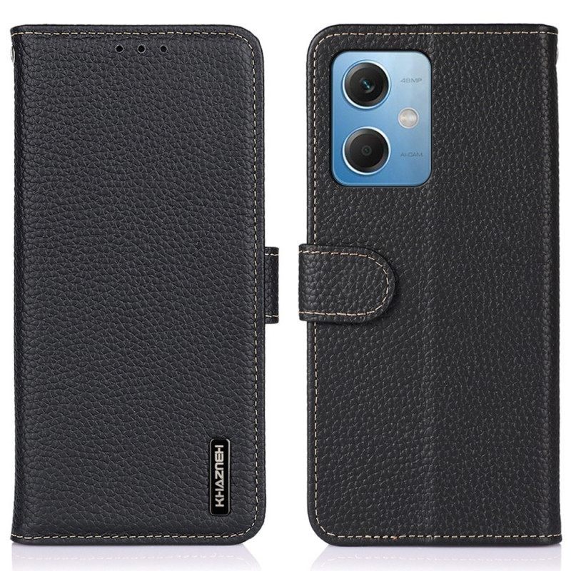 δερματινη θηκη Xiaomi Redmi Note 12 5G Khazneh Lychee Leather