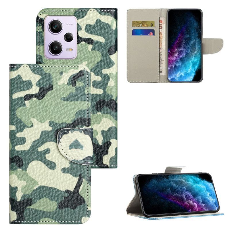 Κάλυμμα Xiaomi Redmi Note 12 5G με κορδονι Strappy Camouflage