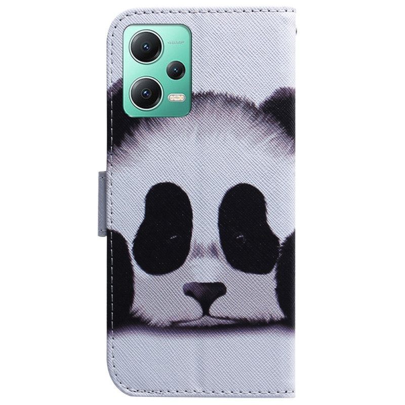 Κάλυμμα Xiaomi Redmi Note 12 5G με κορδονι Strappy Panda