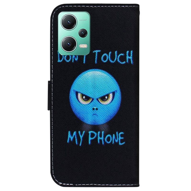 Κάλυμμα Xiaomi Redmi Note 12 5G με κορδονι Τηλέφωνο Emoji Με Κορδόνι