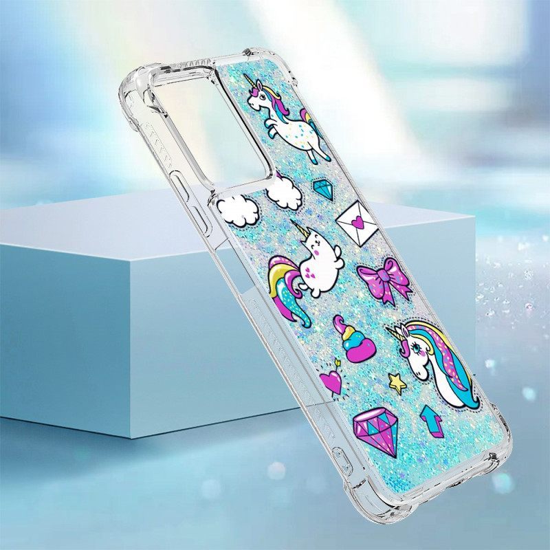 θηκη κινητου Xiaomi Redmi Note 12 5G Glitter Unicorns