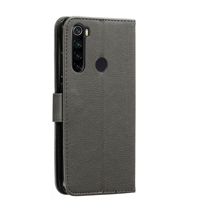 Κάλυμμα Xiaomi Redmi Note 8 Faux Leather Live Your Dream