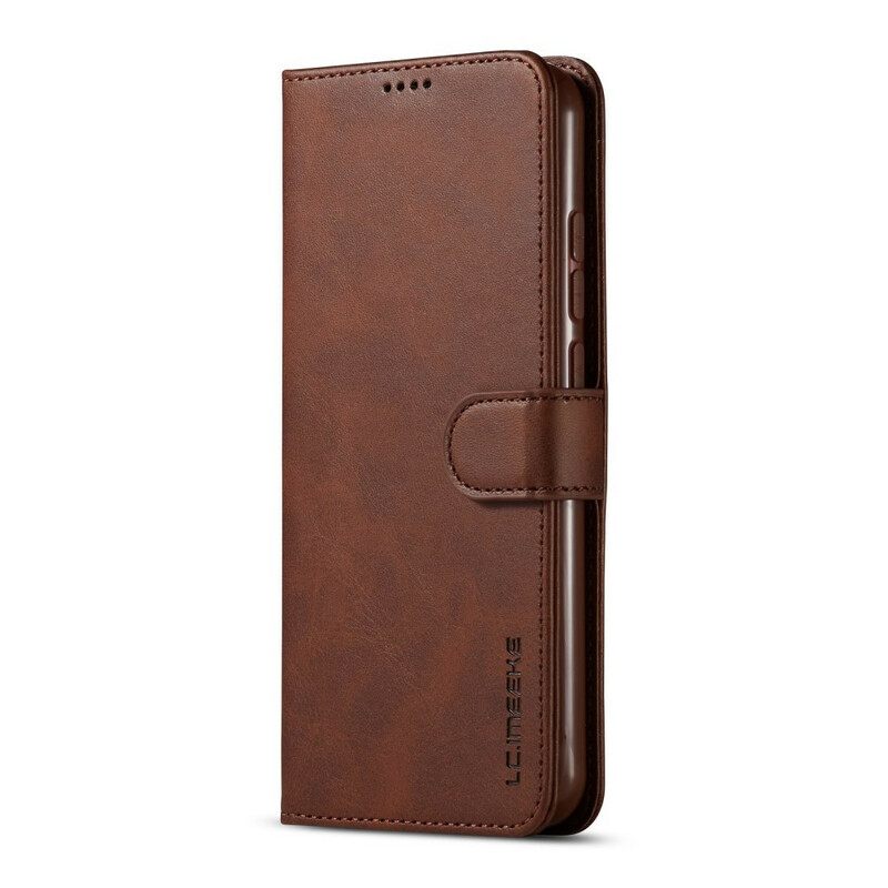 Κάλυμμα Xiaomi Redmi Note 8 Lc.imeeke Leather Effect