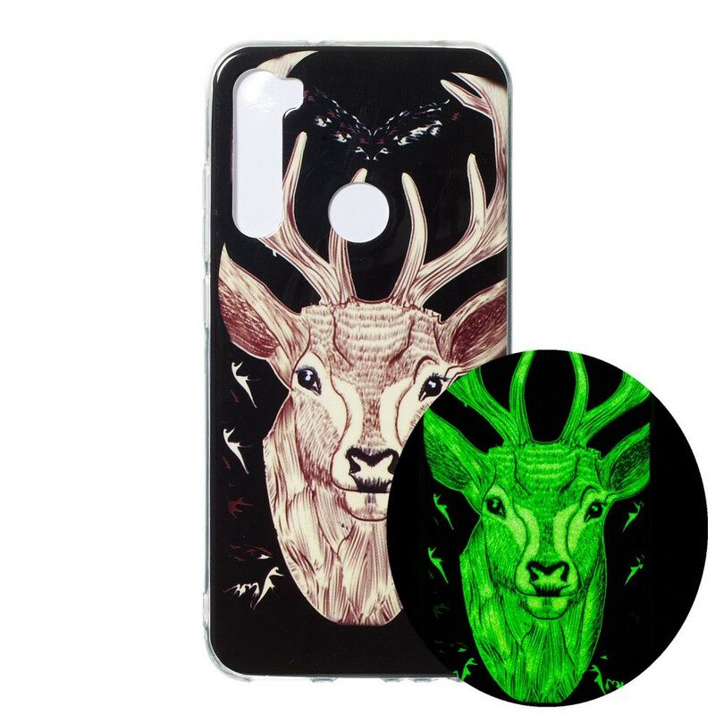 θηκη κινητου Xiaomi Redmi Note 8 Fluorescent Majestic Stag