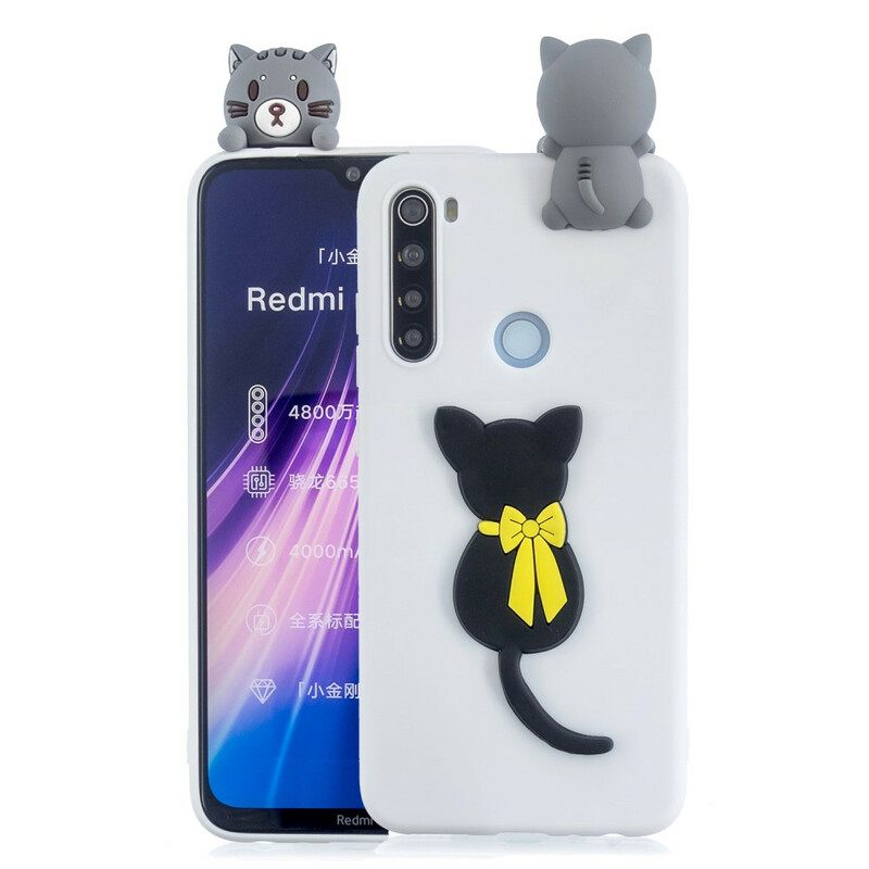 θηκη κινητου Xiaomi Redmi Note 8 Γοητευτικό Pussy 3d