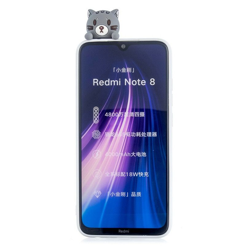 θηκη κινητου Xiaomi Redmi Note 8 Γοητευτικό Pussy 3d