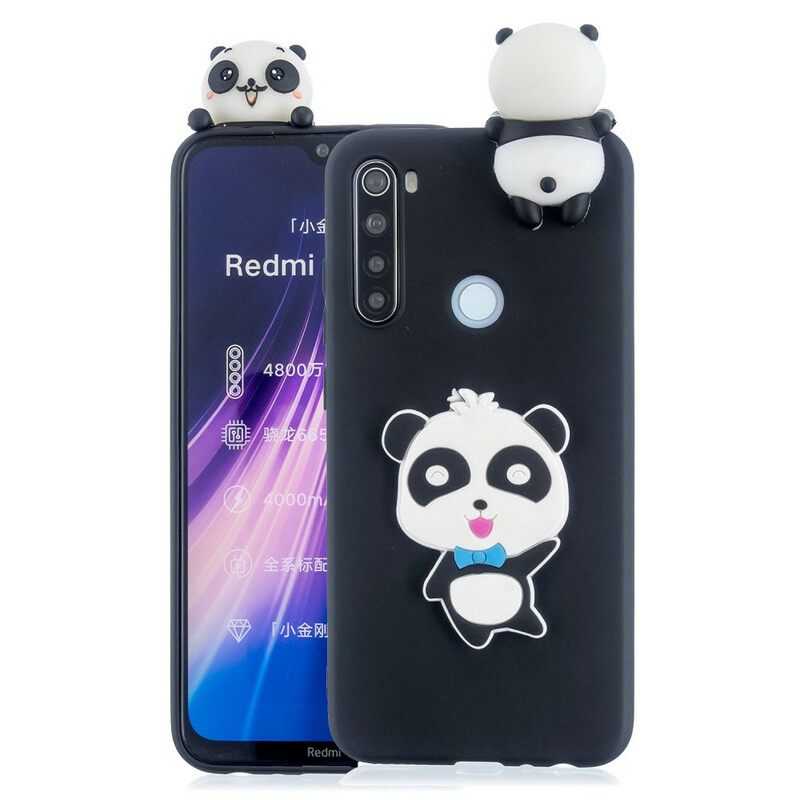 Θήκη Xiaomi Redmi Note 8 3d Panda Μου