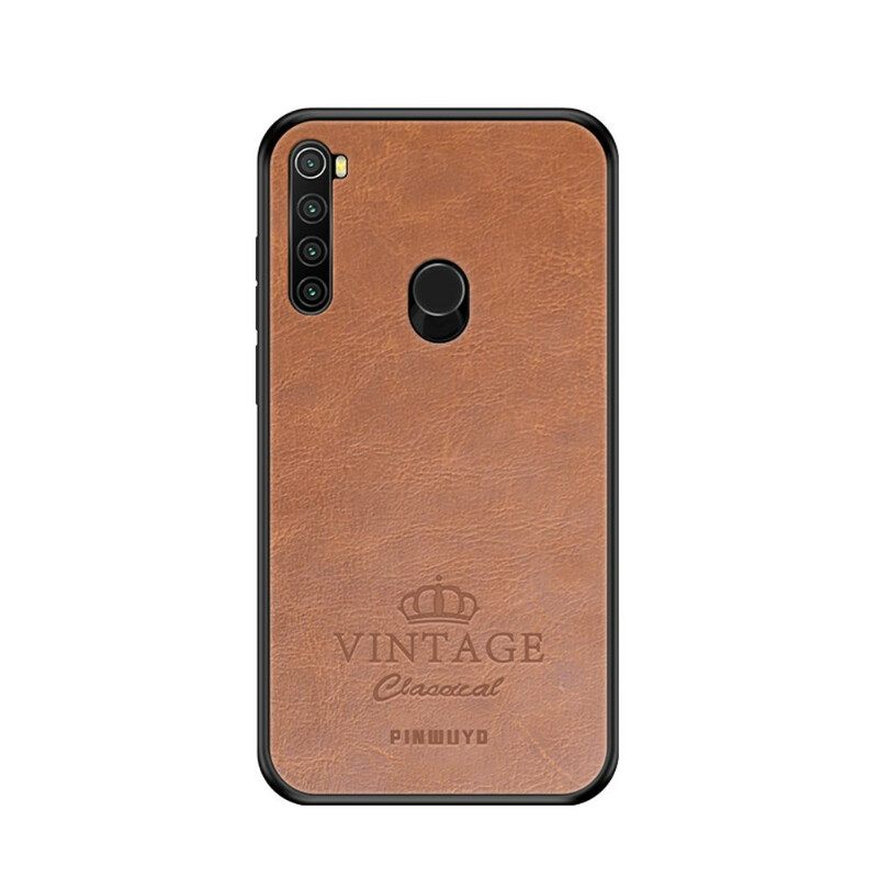 Θήκη Xiaomi Redmi Note 8 Vintage Δερμάτινο Εφέ Pinwuyo