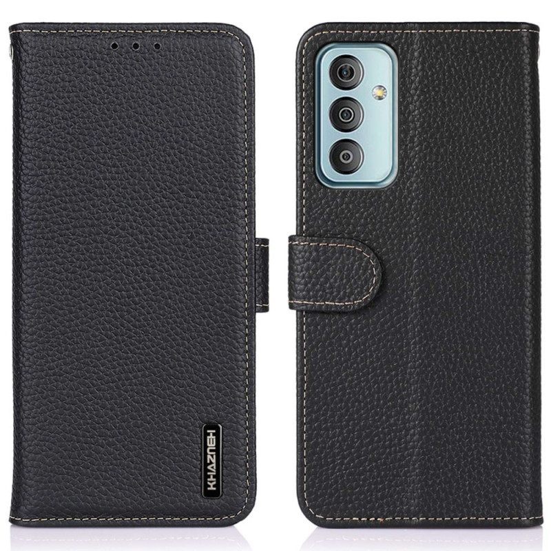 Κάλυμμα Samsung Galaxy M13 Khazneh Lychee Leather