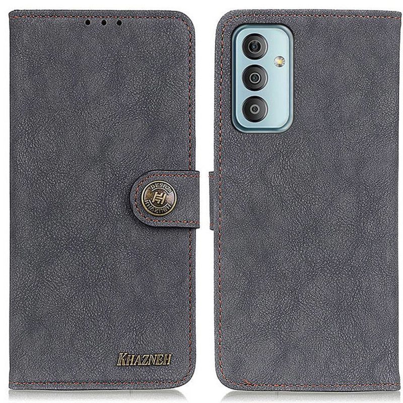 Κάλυμμα Samsung Galaxy M13 Khazneh Split Leather