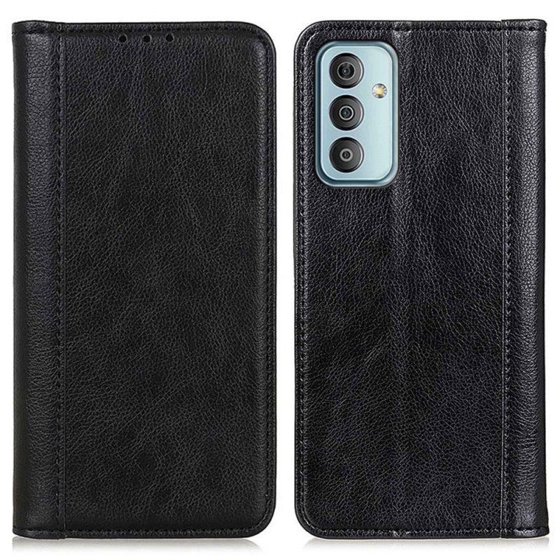 Κάλυμμα Samsung Galaxy M13 Litchi Split Leather