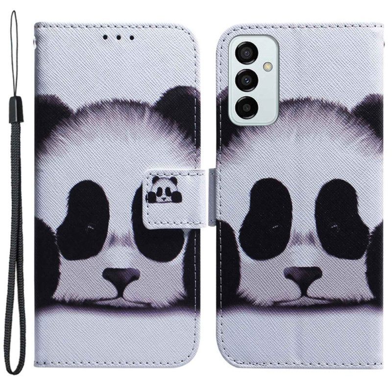 Κάλυμμα Samsung Galaxy M13 με κορδονι Strappy Panda