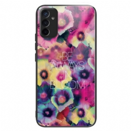 θηκη κινητου Samsung Galaxy M13 Be Always In Bloom Tempered Glass