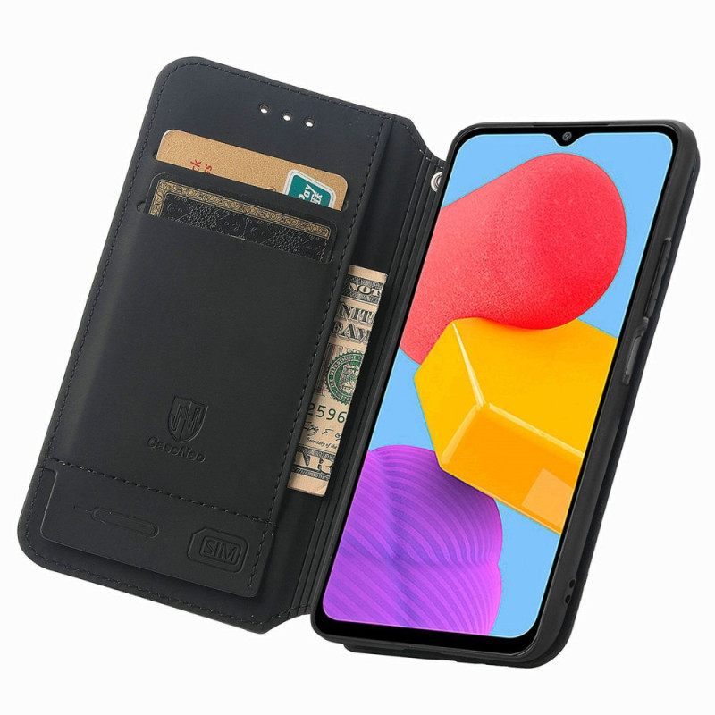 θηκη κινητου Samsung Galaxy M13 Θήκη Flip Caseneo Σχέδιο Rfid