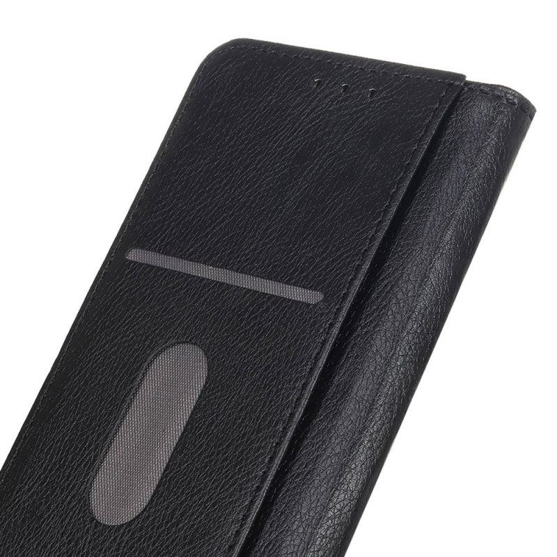 θηκη κινητου Samsung Galaxy M13 Θήκη Flip Litchi Split Leather