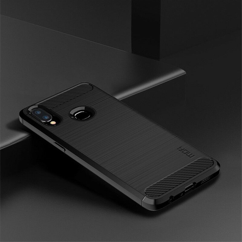 θηκη κινητου Samsung Galaxy A10s Mofi Brushed Carbon Fiber