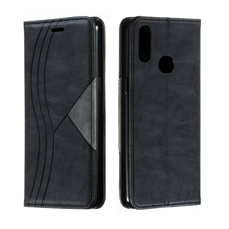 θηκη κινητου Samsung Galaxy A10s Θήκη Flip Wave Leather Style