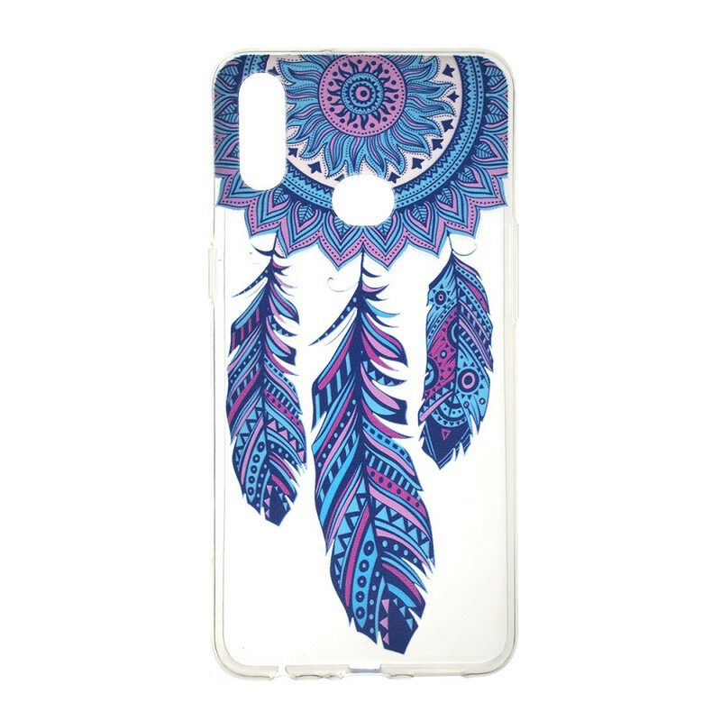 Θήκη Samsung Galaxy A10s Blue Feathers Dream Catcher