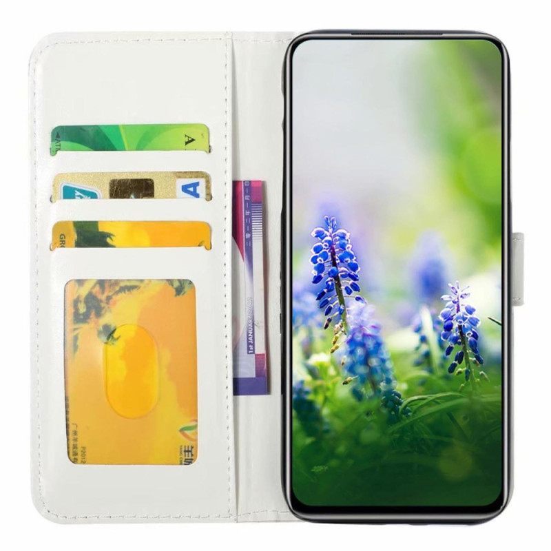 Κάλυμμα Samsung Galaxy A54 5G με κορδονι Γυαλιά Cat Strappy