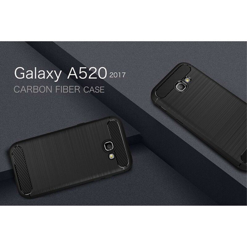 θηκη κινητου Samsung Galaxy A5 2017 Βουρτσισμένη Ίνα Άνθρακα