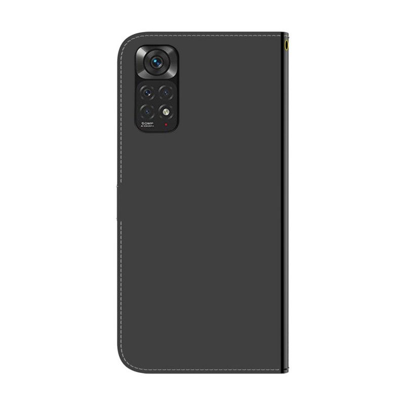 δερματινη θηκη Xiaomi Redmi Note 11 / 11S Κάλυμμα Καθρέφτη Από Συνθετικό Δέρμα