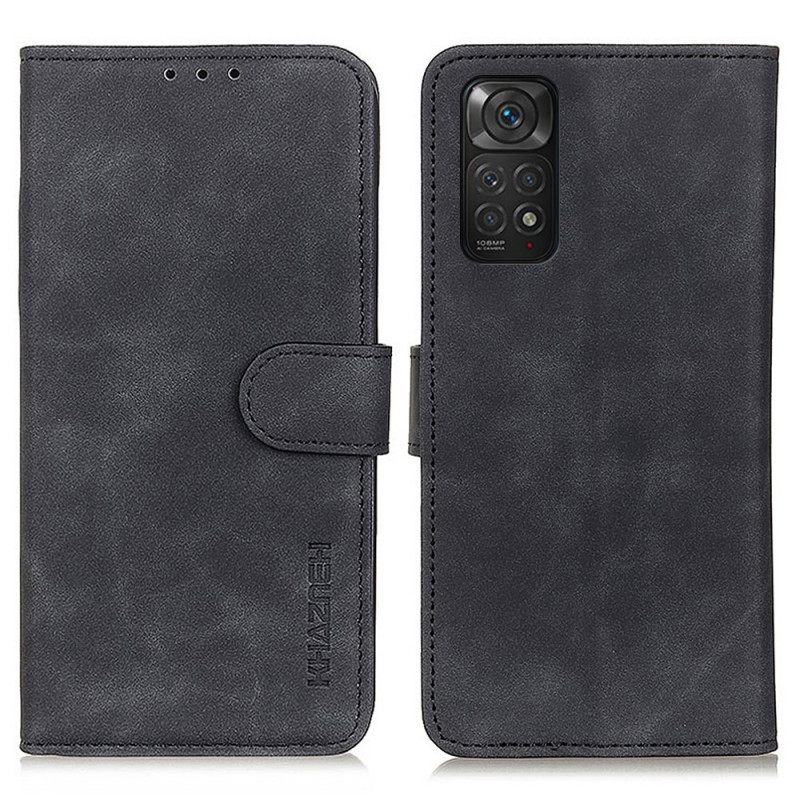 Κάλυμμα Xiaomi Redmi Note 11 / 11S Khazneh Vintage Leather Effect