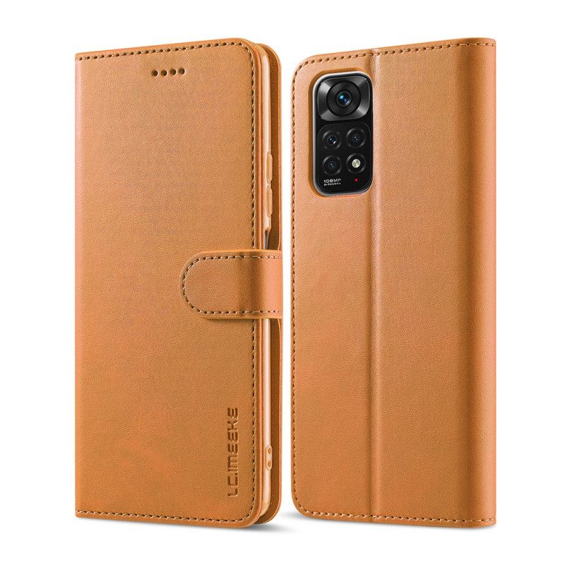 Κάλυμμα Xiaomi Redmi Note 11 / 11S Lc.imeeke Leather Effect