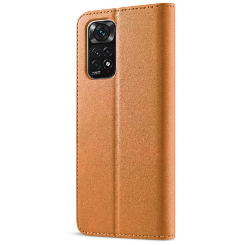 Κάλυμμα Xiaomi Redmi Note 11 / 11S Lc.imeeke Leather Effect