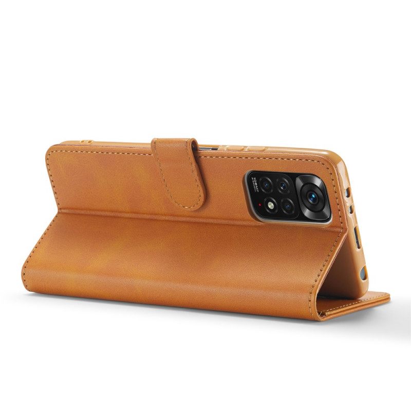 Κάλυμμα Xiaomi Redmi Note 11 / 11S Lc.imeeke Leather Effect