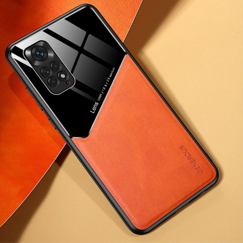 θηκη κινητου Xiaomi Redmi Note 11 / 11S Μαγνητικό Εφέ Δέρματος