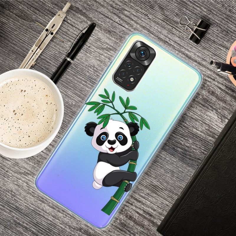 Θήκη Xiaomi Redmi Note 11 / 11S Panda On Bamboo