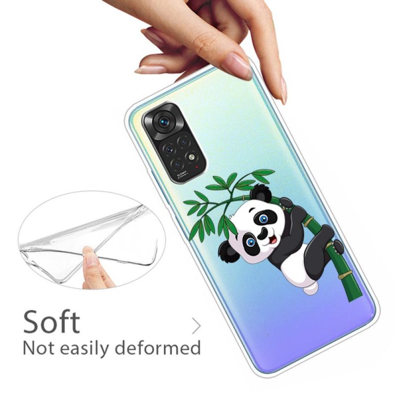 Θήκη Xiaomi Redmi Note 11 / 11S Panda On Bamboo