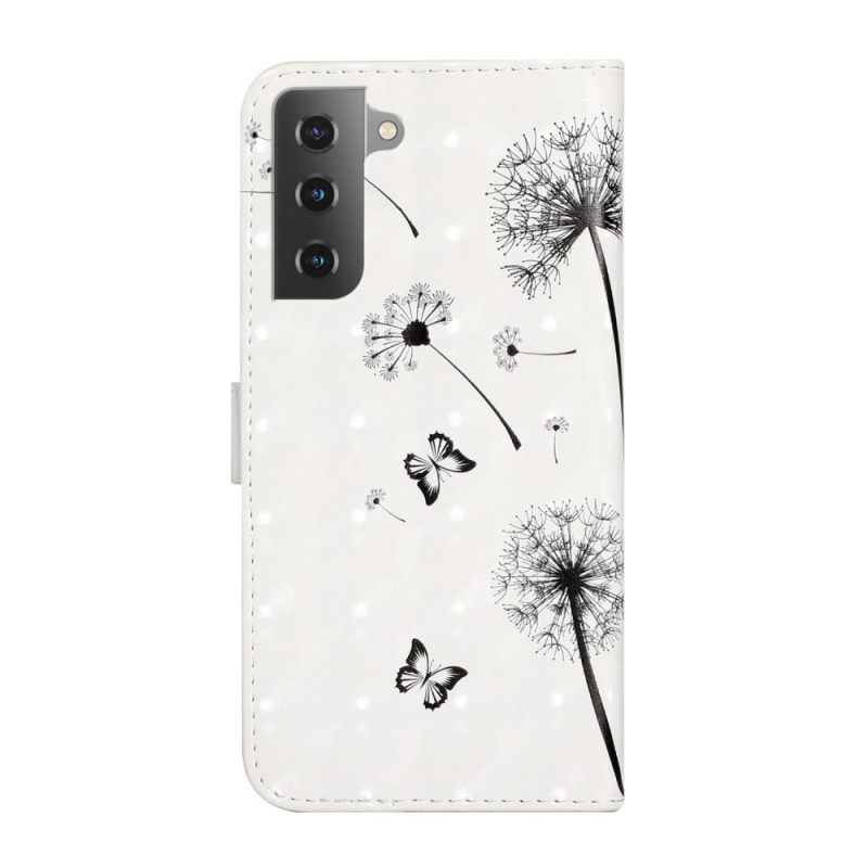 δερματινη θηκη Samsung Galaxy S22 Plus 5G Baby Love Dandelion